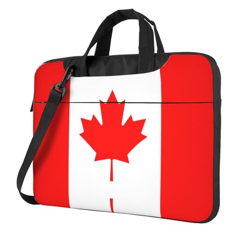 Sac ordinateur portable drapeau canadien sacoche PC portable à bandoulière