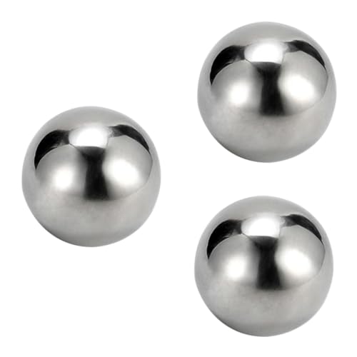 Ciieeo 3pcs Whiskey Chilling Ball Vodka Chilling Stones Whiskey Steel Balls Drink Chiller High Cooling Wine Stone Whisky Ice Ball Whiskey Ice Stones Whisky Stone Ice Cubes Decanter