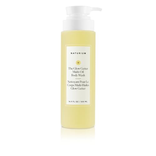 Naturium The Glow Getter Multi-Oil Hydrating Body Wash, Gentle Cleanser | 16.9 FL OZ / 500 ML