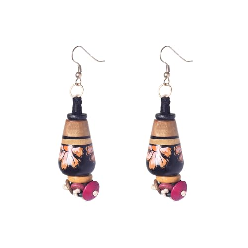Image of Handcrafted Bohemian & Ethnic Earrings Collection for Women - Artistic, Nature-Inspired Statement Designs in Studs, Drops & Chandeliers