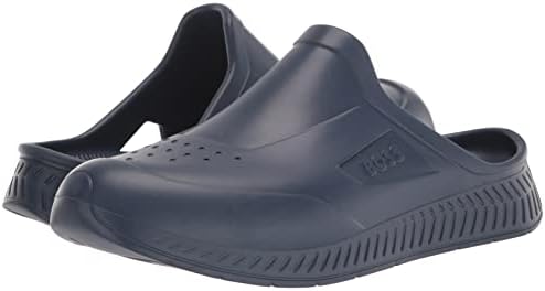 BOSS Men's Mesh Mix Running Sneakers Clog, Stark Navy, 12 | Image 6