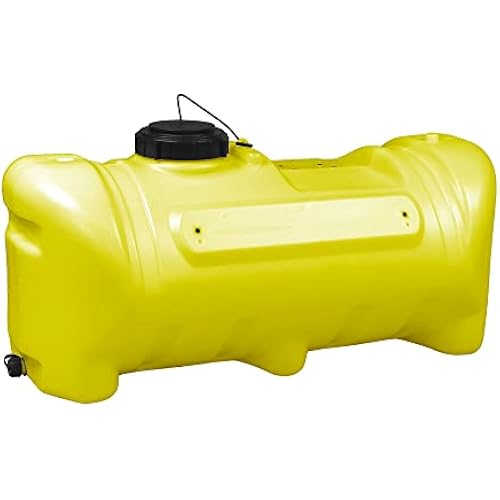 Valley Industries T-025-YYNA-XL Sprayer Tank, 25 Gallon, Yellow