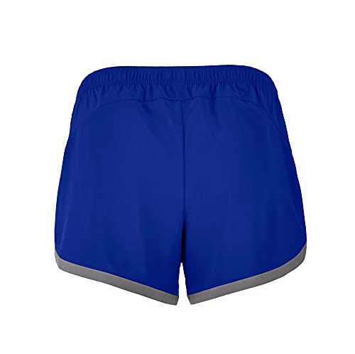 Short Mizuno Impact femmes bleu S short de course à pied léger - 2