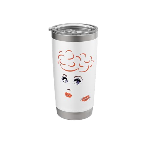 I Love Lucy Velvet Eyelashes Stainless Steel Insulated Tumbler