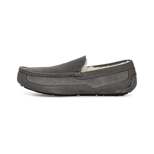 UGG Men's Ascot Slipper, Grey, 173