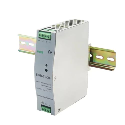 Alimentation à découpage EDR-75-24 robuste en transformateur 75W - 7