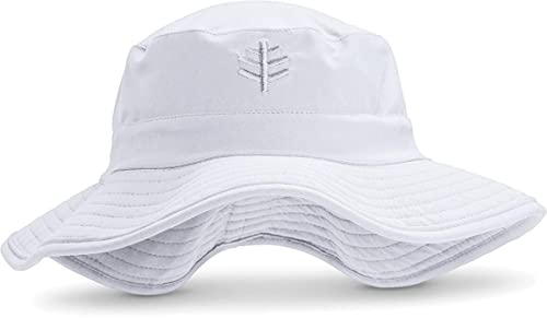 Coolibar Upf 50+ Kids' Surfs Up Bucket Hat - Sun Protective (Small/Medium- White) #TOP16