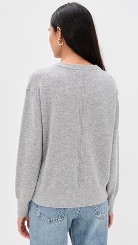 White & Warren Women's Cashmere V Neck Pullover3