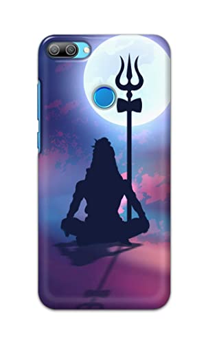 Image of Printed Hard Back Cover Case for Honor 9N Back Cover (Lord Shiva) -1302