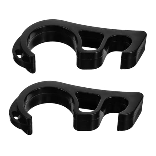 Candado de freno para bicicleta y moto de plástico ABS negro en pack de 2 unidades para parking