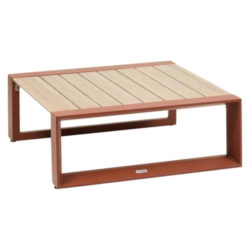 Hespéride - Table Basse de Jardin Allure 79x79x30cm Acajou