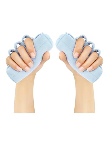 指拘縮クッション 手のリハビリグッズ 2個セット 高弾性 コンパクト 握力回復 洗濯可能 手指補助 介護用品 握力トレーニング 手まくら ストレス緩和 高齢者 訓練具 自助具 傷潰瘍 指拘縮 指拘縮予防用 (2個セット)