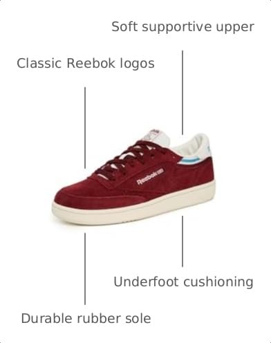Image of Reebok Club C 85 Tennis Shoes for Women - White Womens Sneakers