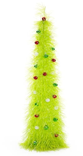 BrilliantJo Christmas Tree 5ft Artificial with Light and Balls Ornaments