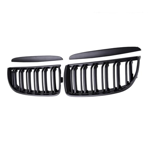 Rejilla de carreras delantera negra brillante para Serie 3 E90 E91 335i