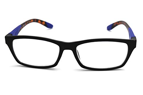 ColorViper Double Injection Lightweight Reading Glasses Free Pouch 53mm-17mm-146mm3