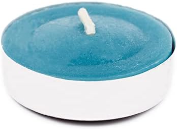 Invero 60 Pack of Fragranced Tea Light Scented Candles - 2.5 Hours Burn Time - Includes Fresh Berries, Fresh Peach, Wild Lavender, Indulgent Vanilla, and Mountain Spring Fragrances