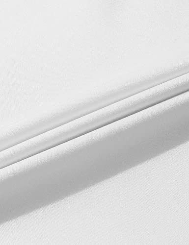 MIROL Women's Cap Sleeve Silk Tops V Neck Satin Blouse Solid Elegant Loose Fit Shirts4