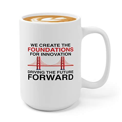 Flairy Land Civil Engineer Coffee Mug 15oz White -Foundations - Profesional worker real estate cosntruction Finished Master Degree College Study Phd Graduate Student Science Engineering Civil