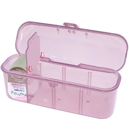 eagosion Kontaktlinsen-Organizer-Set, Einweg-Kontaktlinsenaufbewahrung, für 24 Linsen für Reisen, Outdoor-Spender, täglich für alle Marken, Kosmetik-Kontaktlinsen, farbig/weich/Tageslinsen