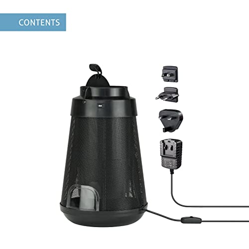 BIOGENTS BG-Home • Indoor & Patio Mosquito Trap • Switch Between Mosquito & Insect Targeting • Electric Fly Trap Indoor • Mosquito Killer for Indoor Patio Terrace Balcony Incl. 1 Sweetscent Attractant