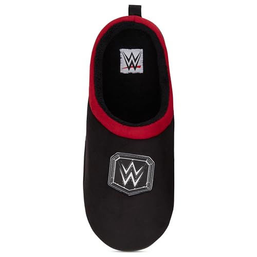 WWE Mens Championship Belt Slippers - John Cena, Roman Reigns, Seth Rollins World Wrestling Champion Belt Slip On Clog House Slippers3