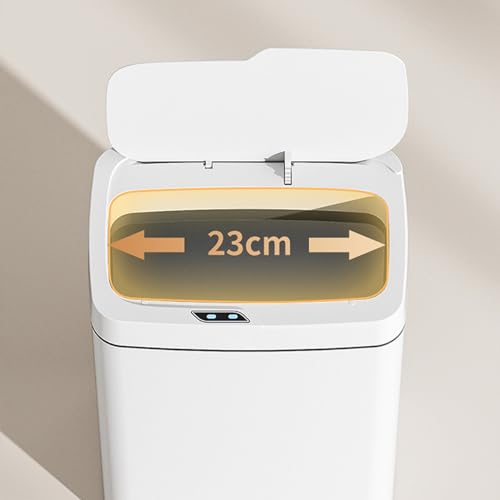 Caneca automática de basura de 4 galones con sensor de movimiento y tapa miniatura 6