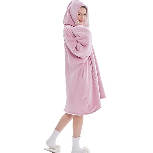 FELOVE Übergroße Hoodie Sweatshirt, Original Decke Sweatshirt, super weiche gemütliche warme komfortable Riesen-Hoodie, Geeignet Kapuzenpullover für Erwachsene, Männer, Frauen, Jugendliche
