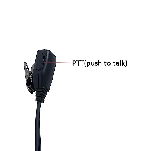 Auriculares Walkie Talkie tipo G con micro PTT para Motorola CP200 CP185 BPR40, pack de 10 5