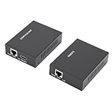 Conception compacte et portable : l'émetteur et le récepteur mesurent 3,9 x 2,6 x 0,9 pouces et pèsent 100 g chacun, ce qui les rend faciles à installer et à transporter.Une installation simple et une forte compatibilité permettent des connexions à des PC, des décodeurs et d'autres périphériques d'interface multimédia HD, ainsi qu'un adaptateur secteur plug and play pour divers scénarios tels que les cybercafés et les extensions KVM.