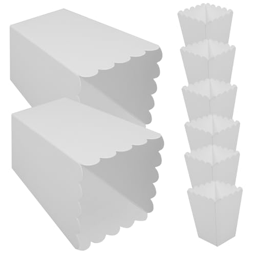 CIYODO 40pcs Cardboard Popcorn Boxes Bulk Greaseproof Snack Containers Night Birthday Party Supplies