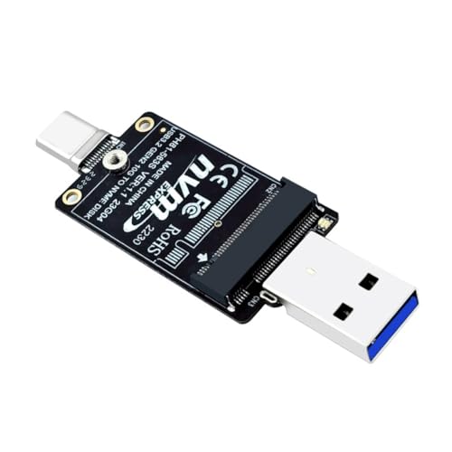Adaptador M.2 a USB Tipo-C para SSD 2230 miniatura 2