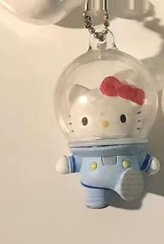 ТоуPRO - Cartoon Sanrios HELLO A KITTYs Pochacco Cute Ԁoll Anime Fiɡurеs Space Travel Astronauts Pendant Keychain Decoration Kids Gifts (HELLO A KITTYs)
