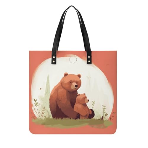 Sac à main hobo en cuir végétalien Bear Hug pour femme