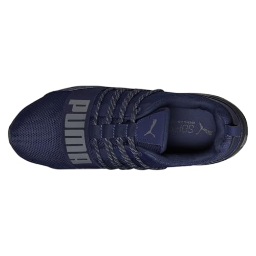PUMA PUMA Men's Cell Regulate Running Shoe, Peacoat-Castlerock Black, 11.5