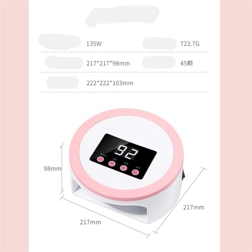 Machine de luminothérapie pour ongles 135W séchage rapide - 5