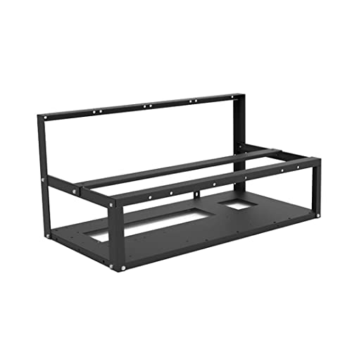 Sanzenling 6GPU Open Ethereum Mining Rack Outils d'accessoires faciles à Installer S Cover