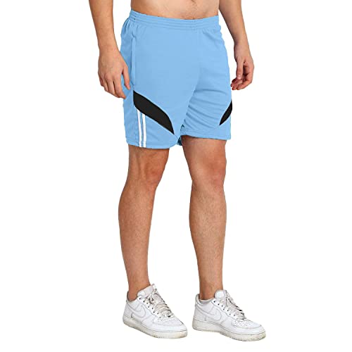Image of DIA A DIA Mens Casual Shorts (Sky Blue, 34)