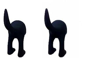 IKEA Bastis Black Dog Leash Hook