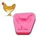 Rooster Hen Silicone Molds 2 Pcs, Farm Animal Chicken Fondant Mold, Chicken...