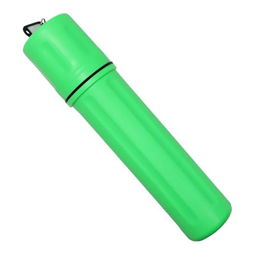 Image of Blue Demon Stick Welding Electrode Storage Tube, 3 inch x 14 inch Green, 1 Pack | waterproof, airtight, made of high impact polyethylene, key tag included for easy labeling /organization