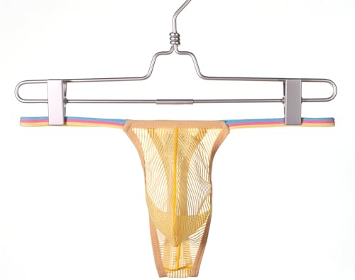 Men's Striped Transparent Thong Lightweight And Ultimate Comfortable Underwear3