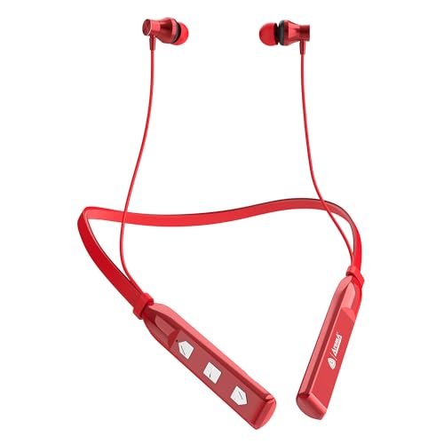 Image of AROMA NB119 Tune Upto 48 Hours Playtime*, Fast Charging, Dual Pairing, Bluetooth Neckband