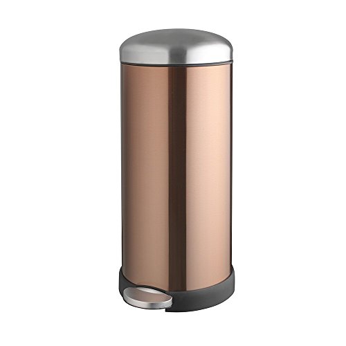 Addis 30L Retro Cushion Close Bin-Copper
