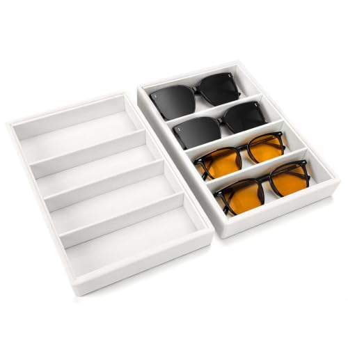 Image of Travel Sunglasses Organizer, Sunglasses Travel Case for Multiple Pairs, Multiple Glasses Travel Case for Women, Men