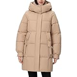 Construction durable et imperméable : Ce manteau d'hiver imperméable pour femme est fabriqué dans des matériaux robustes qui repoussent l'humidité et résistent à l'usure, ce qui en fait le manteau d'hiver fiable et durable par temps de neige ou de pluie.
