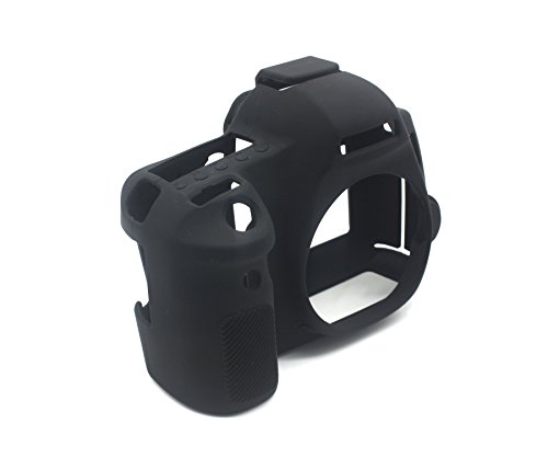 Ceari Silicone Protective Housing Camera Case Body Frame Shell Cover For Canon Eos 6D Digital Camera - Black #TOP7