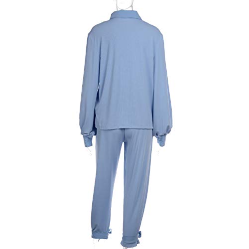 Abiti 2 Pezzi Donna Autunnali Camicia Maniche