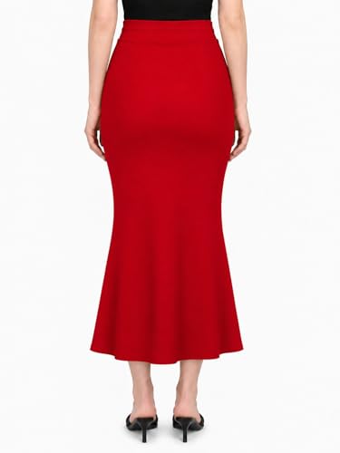 Image of Stretchable Saree Shapewear Petticoat for Women,Skirts for Women,Smooth Curve 4-Way Stretch Fish Cut Peticote Innerwear,Shape Wear Dress for Saree
