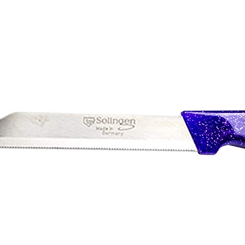 Solingen Allzweckmesser Obstmesser Schälmesser Lila Flitzer 100 Stück - Sehr scharf